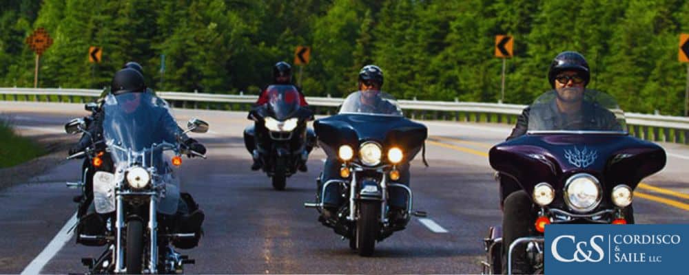 Group of motorcycle riders